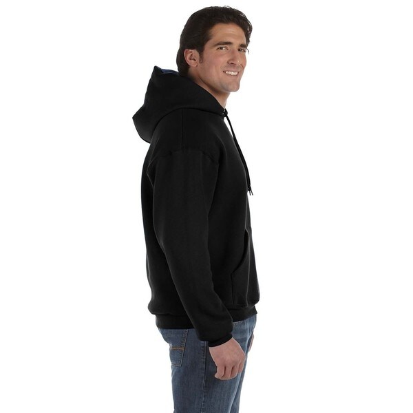 fruit of the loom black hoodie