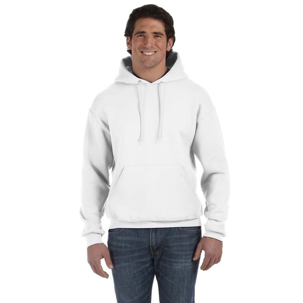 fruit of the loom white hoodie