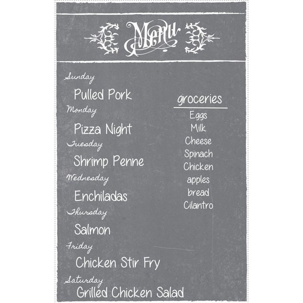 Dry Erase Meal Planner/ Menu Magnet
