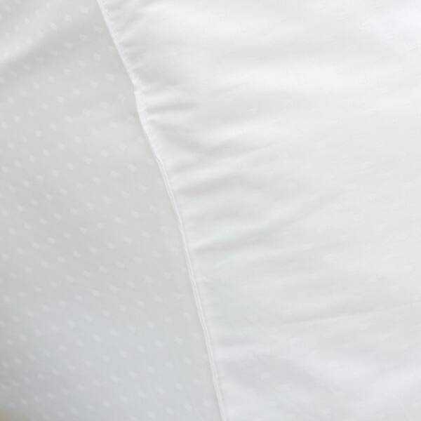 Shop Dobby Damask Reading Wedge Pillow Cover Free Shipping On