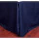1500 Series Ultra-soft Assorted Color Bed Skirts - Navy - Full