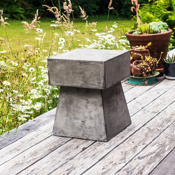 Eco fiber Cement Mushroom Accent Table (Indonesia)  