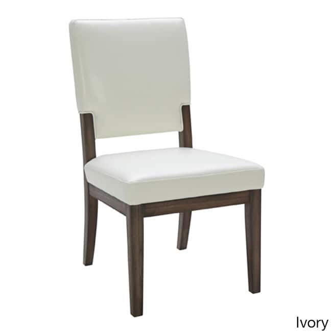 Sunpan Justine Leather Dining Chairs (Set of 2)