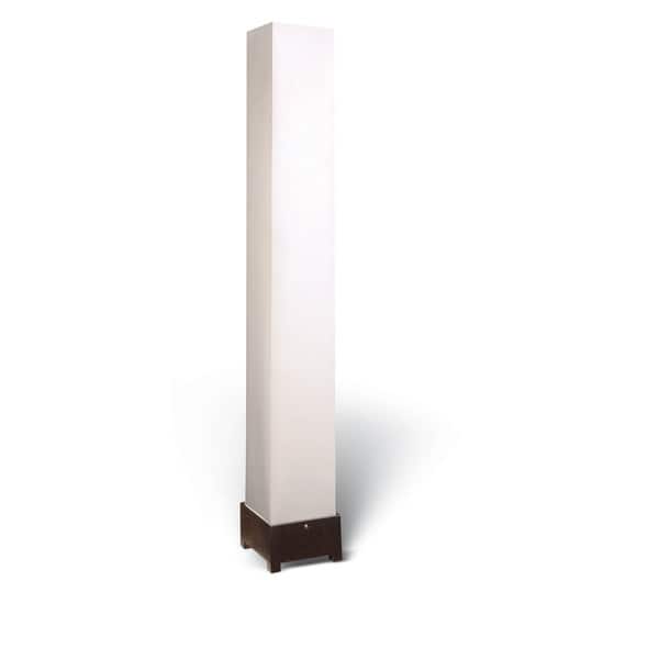 Shop Sunpan Beijing Espresso Wood Modern Floor Lamp Overstock