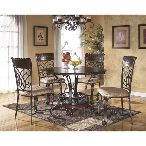 Signature Designs by Ashley Alyssa Round Dining Room Table Bed
