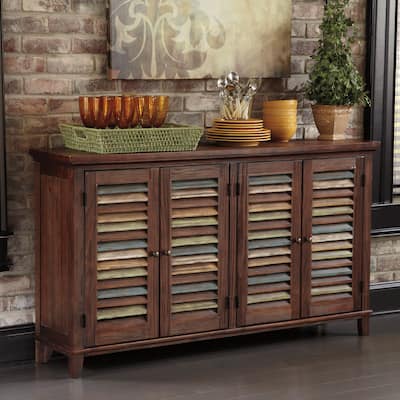 Signature Designs by Ashley Mestler Dark Brown Dining Room Server