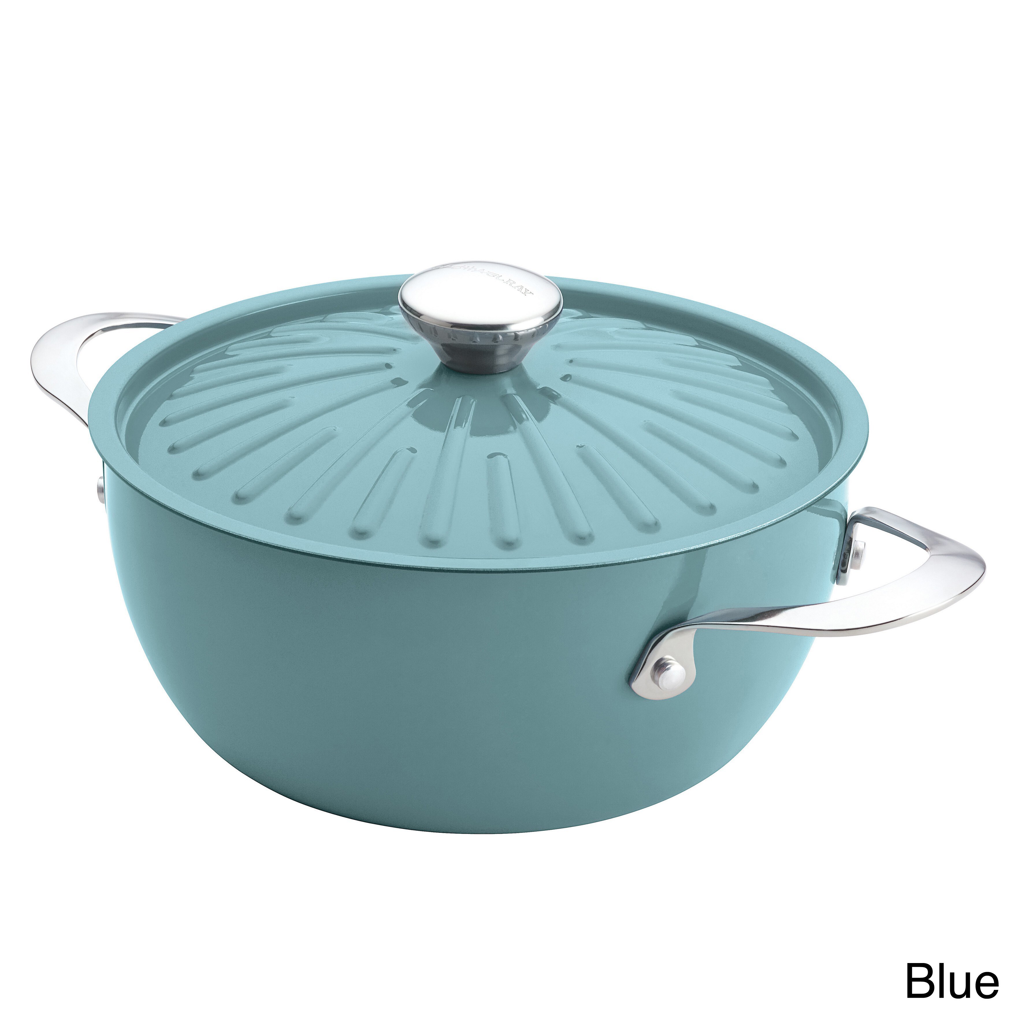 Rachael Ray Cucina Oven-To-Table Hard Enamel Nonstick 2-1/2-quart Covered  Round Casserole - Bed Bath & Beyond - 9216695