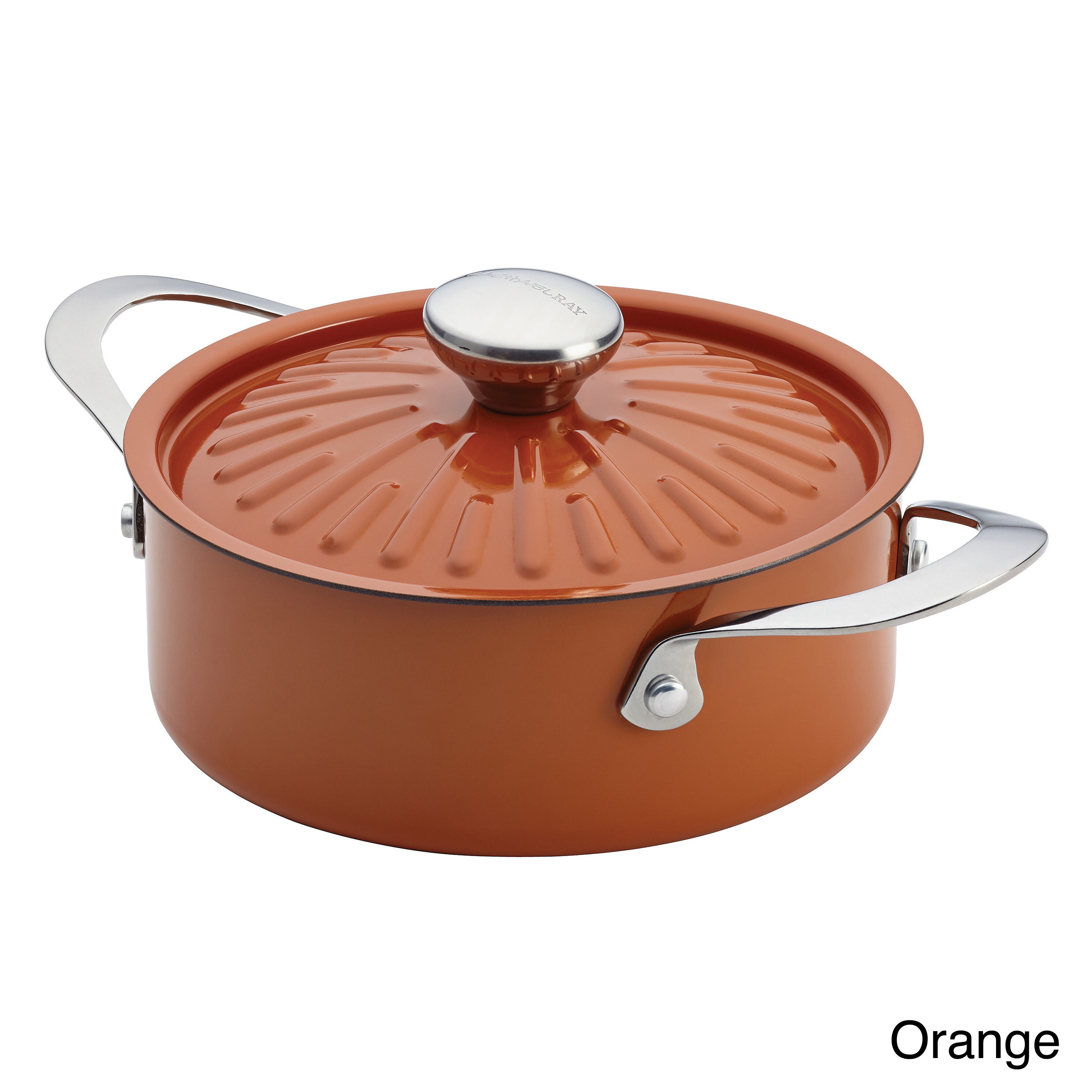 Rachael Ray Cucina Oven-To-Table Hard Enamel Nonstick 2-1/2-quart Covered  Round Casserole - Bed Bath & Beyond - 9216695