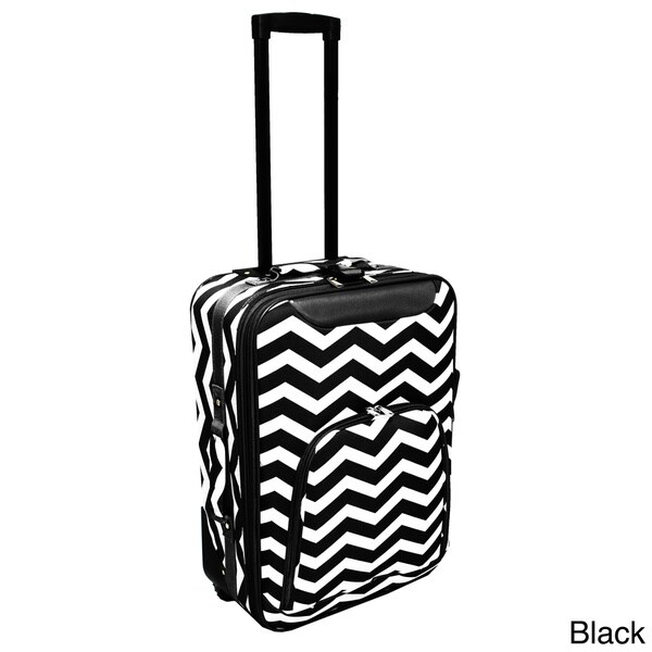 it chevron suitcase