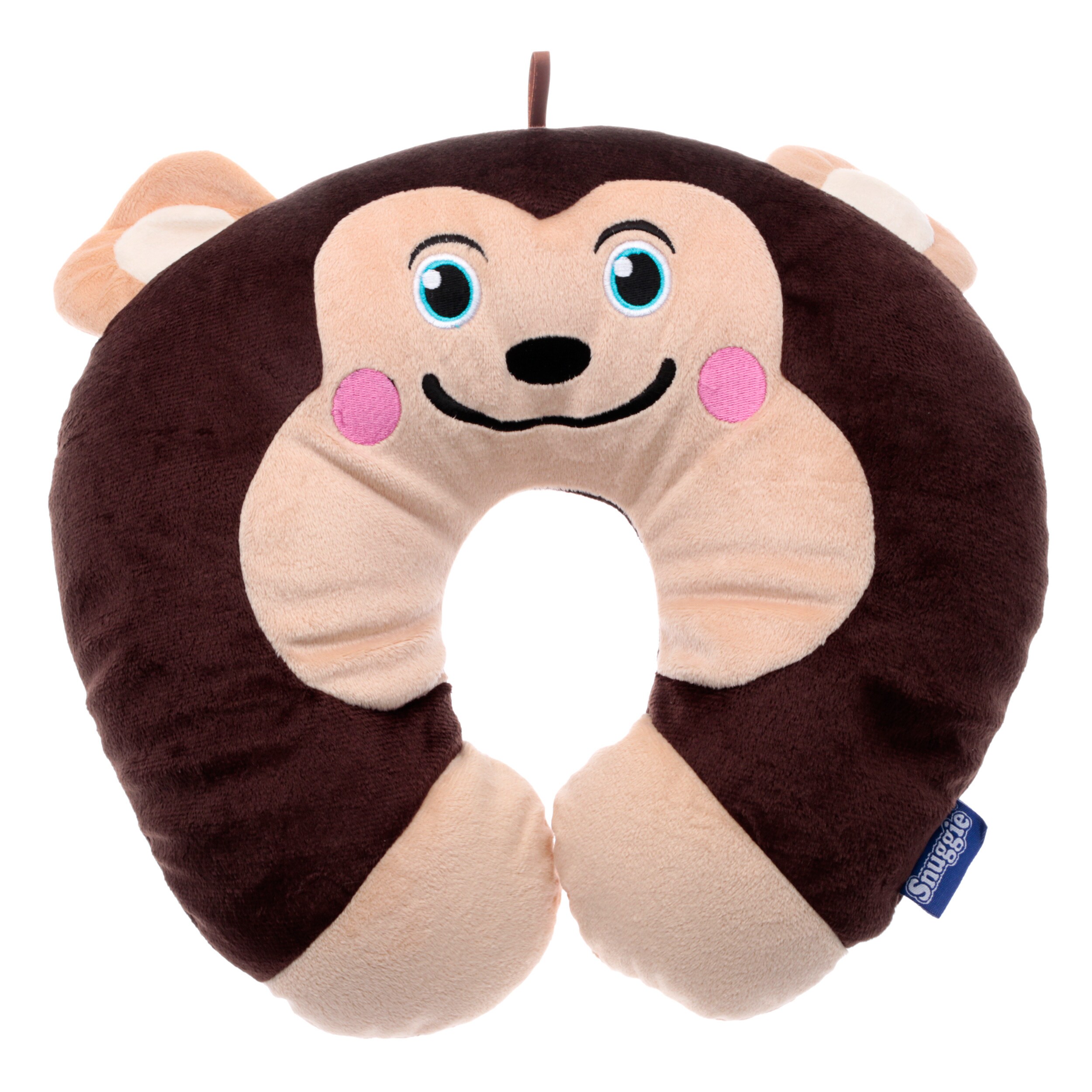 Shop Snuggie Monkey Kids Travel Neck Pillow Free Shipping On