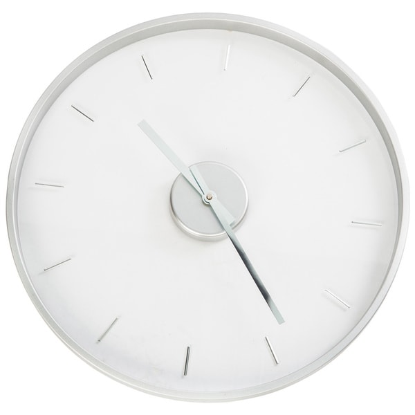 Louise Ghost Mid-century Clear kartell Lucite Wall Clock