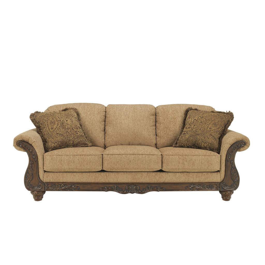 Signature Designs by Ashley 'Cambridge' Traditional Amber Sofa