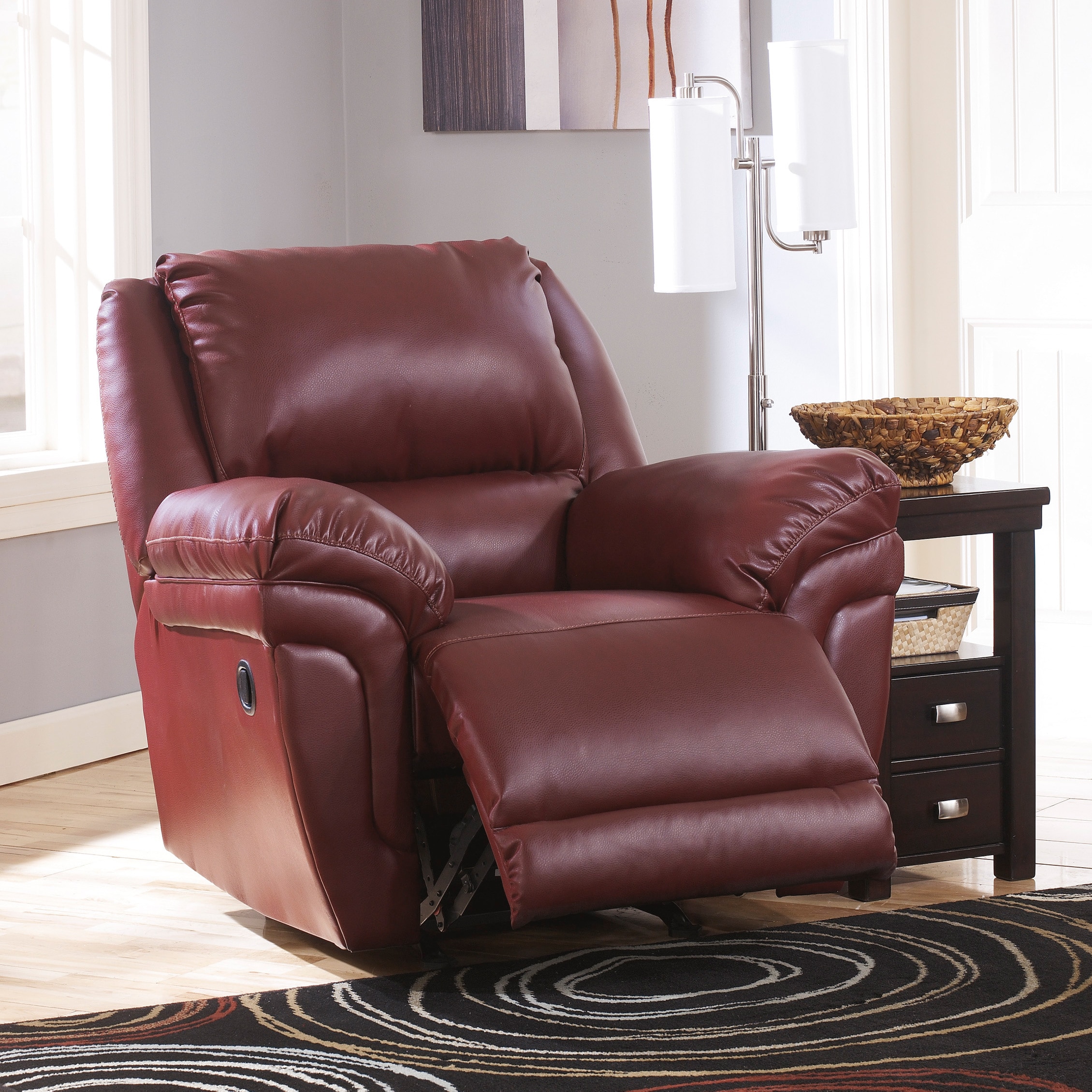 Garnet Furniture Massage Recliner Chair Rooms To Go Signature