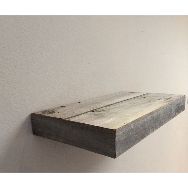 Reclaimed Wood Floating Shelf - Free Shipping Today 