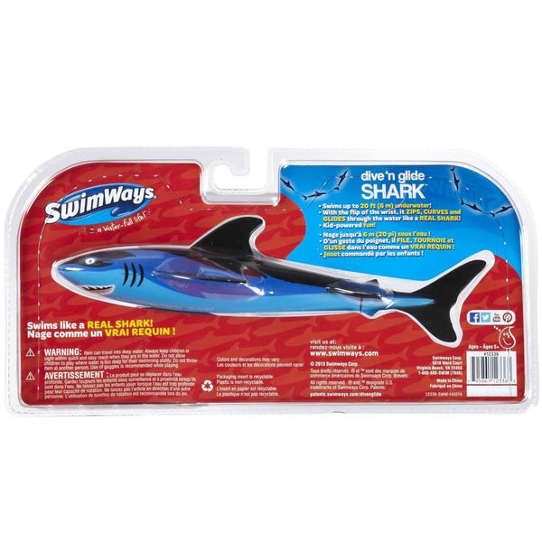 swimways dive n glide shark