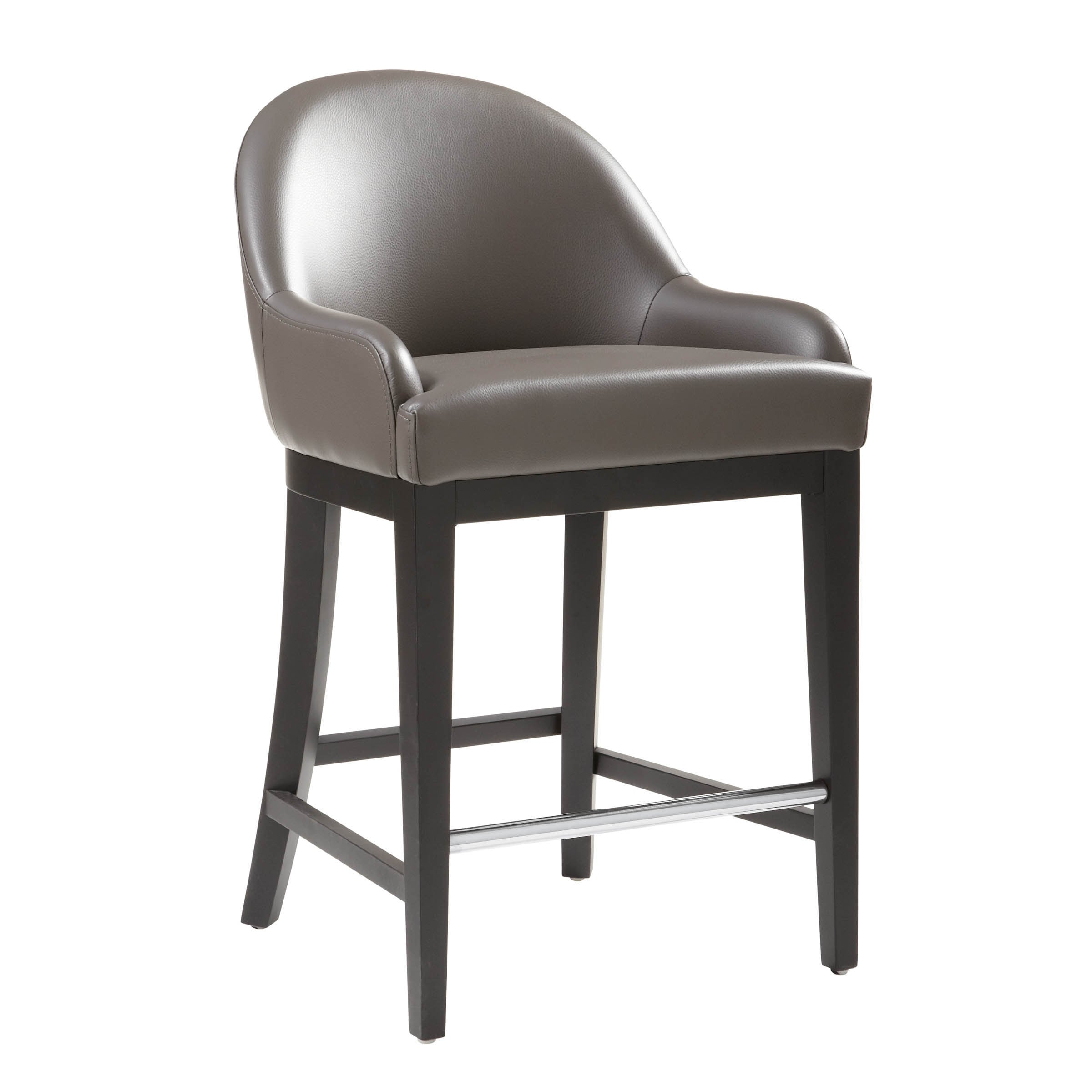 sunpan leather counter stool