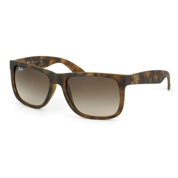 ray ban justin tortoise shell