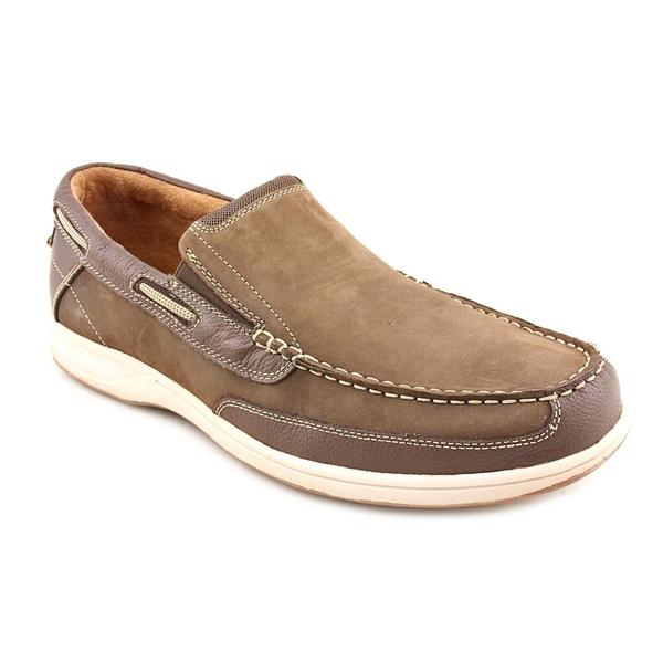 Shop Florsheim Men's 'Lakeside Slip' Leather Casual Shoes - Extra Wide ...