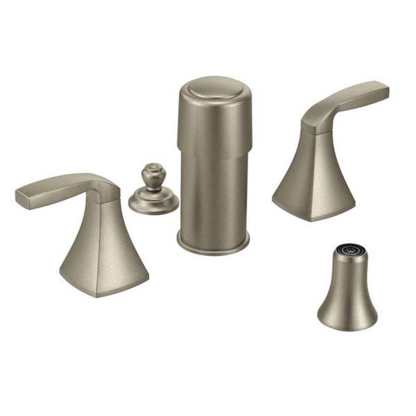 Shop Moen Voss TwoHandle Bidet Faucet, Brushed Nickel (T5269BN) Free