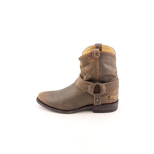 frye wyatt harness leather short boot