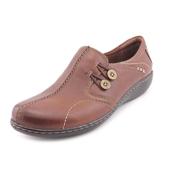 Shop Clarks Women&#39;s &#39;61632&#39; Leather Casual Shoes - Wide (Size 9 ) - Free Shipping Today ...
