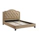 Кровать luxeo brentwood queen tufted