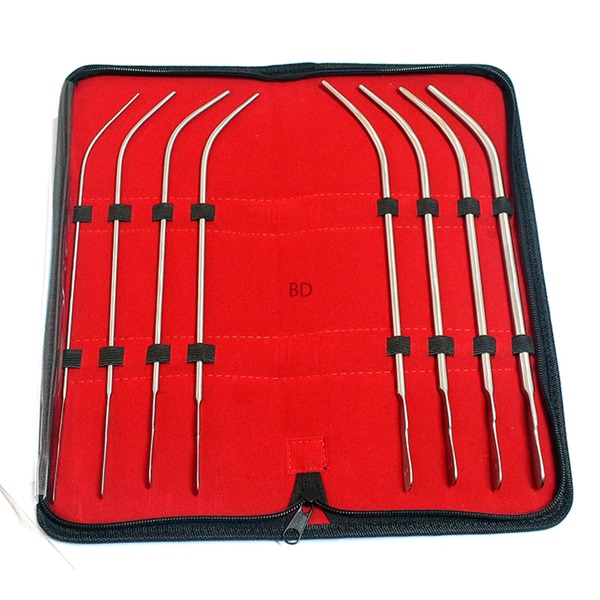 Van Buren Sound Urethral Surgical Instruments (Set of 8)  