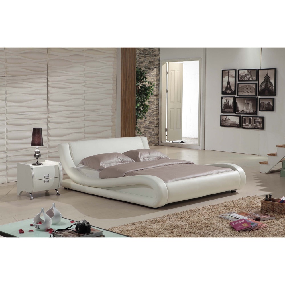 Dona 2-piece Ivory Modern Bed Set - Bed Bath & Beyond - 9231715