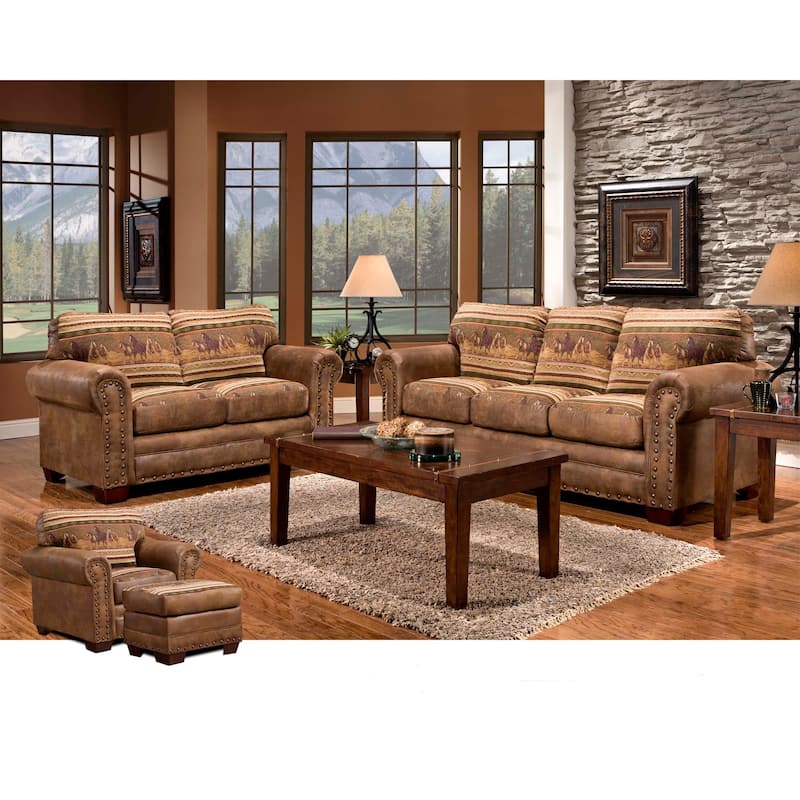 Wild Horses Lodge 4-piece Set