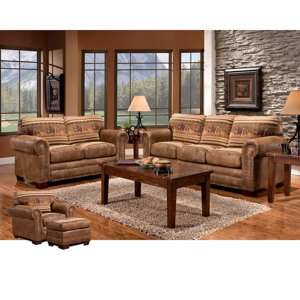 Wild Horses Lodge 4-piece Set