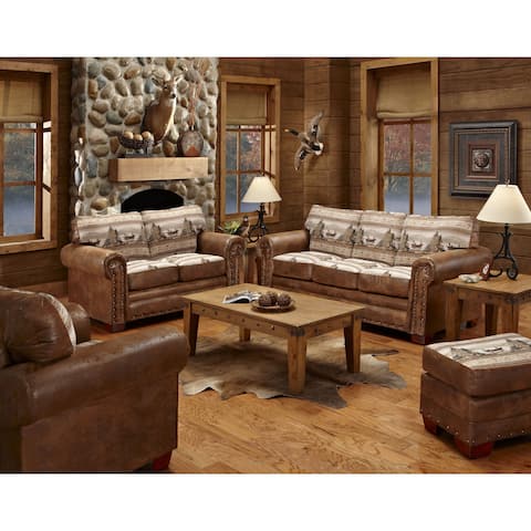 buy rustic living room furniture sets online at overstock | our best