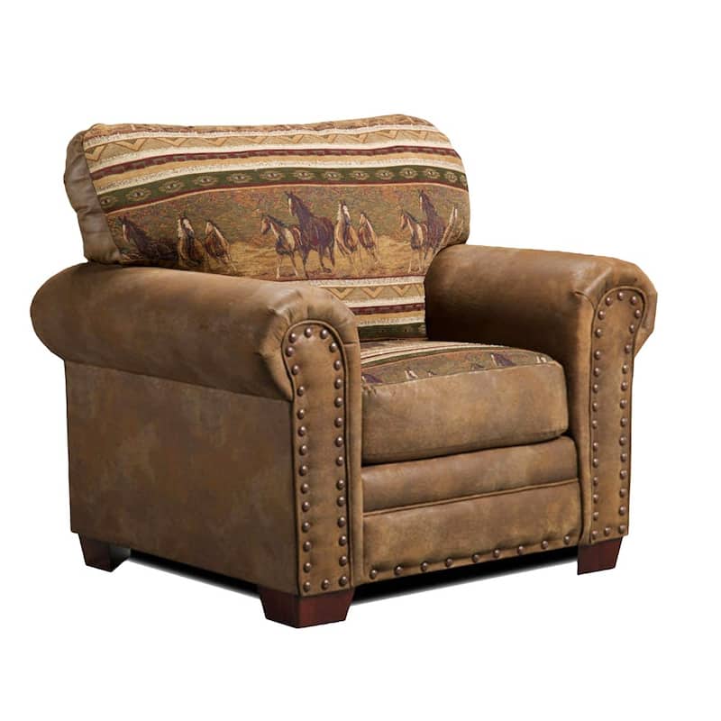 Wild Horses Lodge 4-piece Seating Group with Sofa Sleeper
