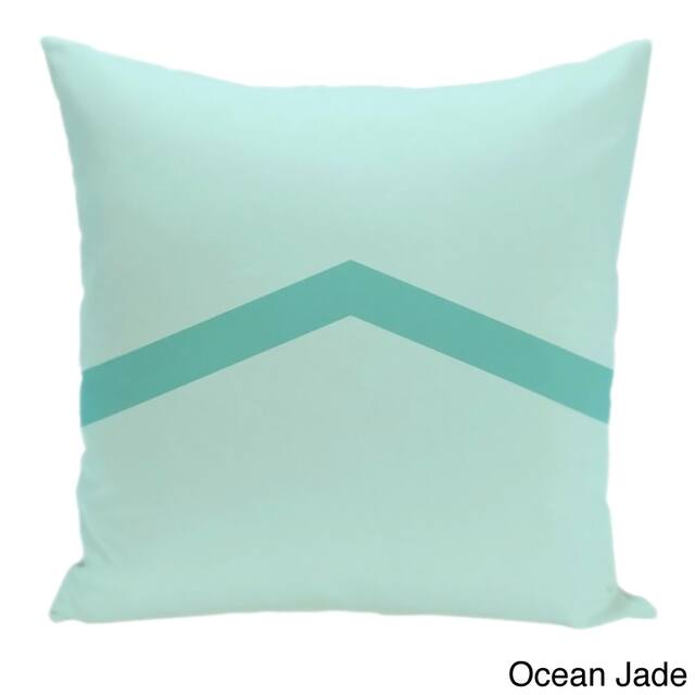 26 x 26-inch Two-tone Chevron Decorative Throw Pillow