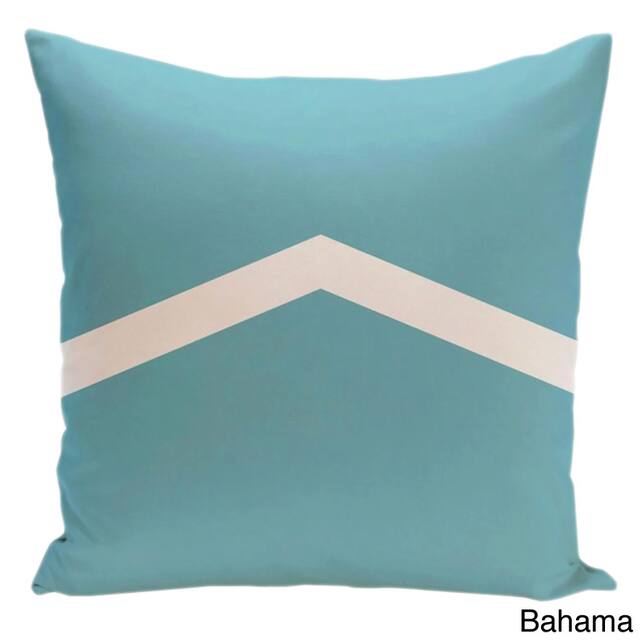 26 x 26-inch Two-tone Chevron Decorative Throw Pillow - Bahama-26