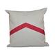 26 x 26-inch Two-tone Chevron Decorative Throw Pillow