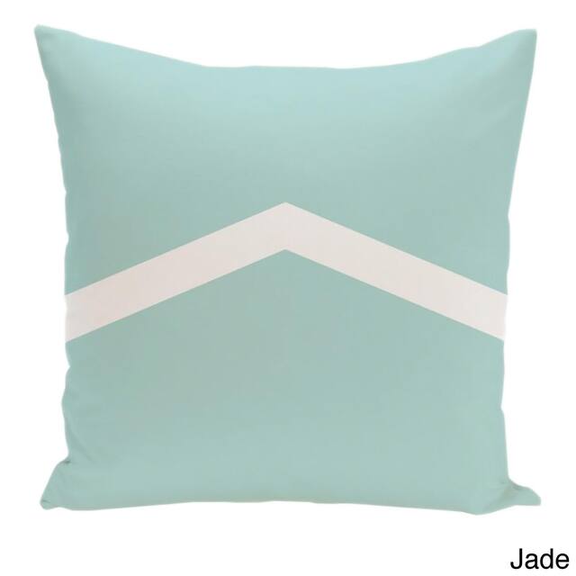 26 x 26-inch Two-tone Chevron Decorative Throw Pillow