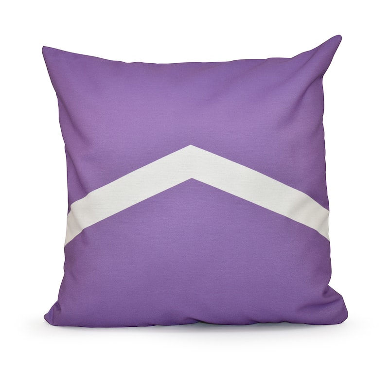 26 x 26-inch Two-tone Chevron Decorative Throw Pillow
