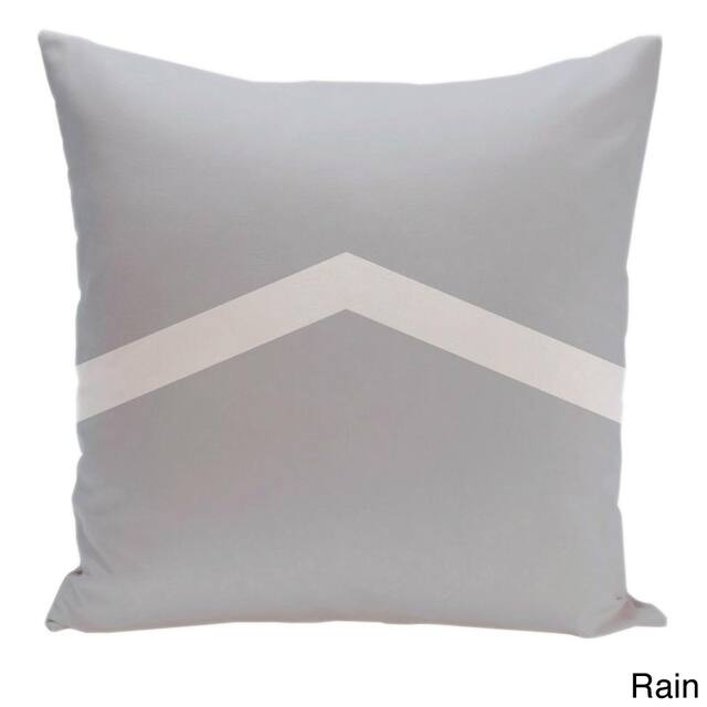 26 x 26-inch Two-tone Chevron Decorative Throw Pillow