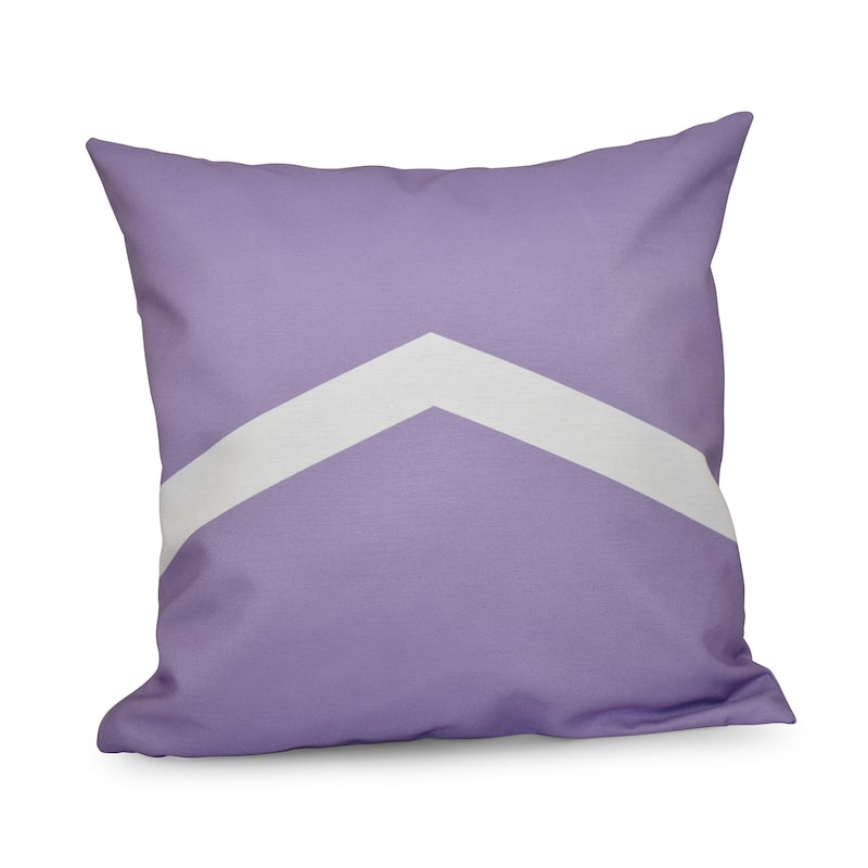 26 x 26-inch Two-tone Chevron Decorative Throw Pillow