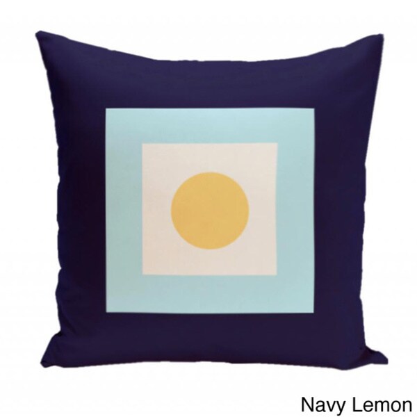 E by design Decorative Pillow Lemon