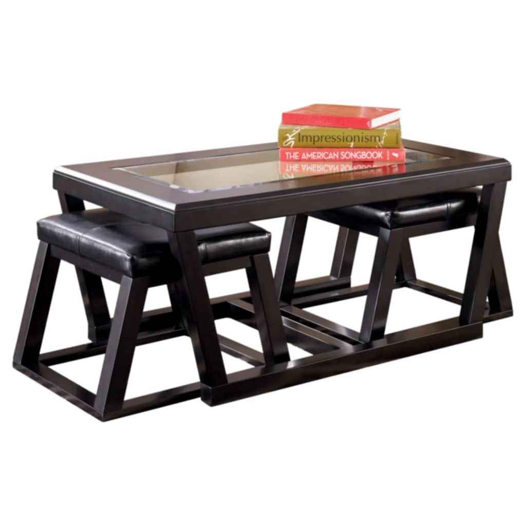 Signature Design by Ashley Kelton 3-piece Brown Cocktail Table Set