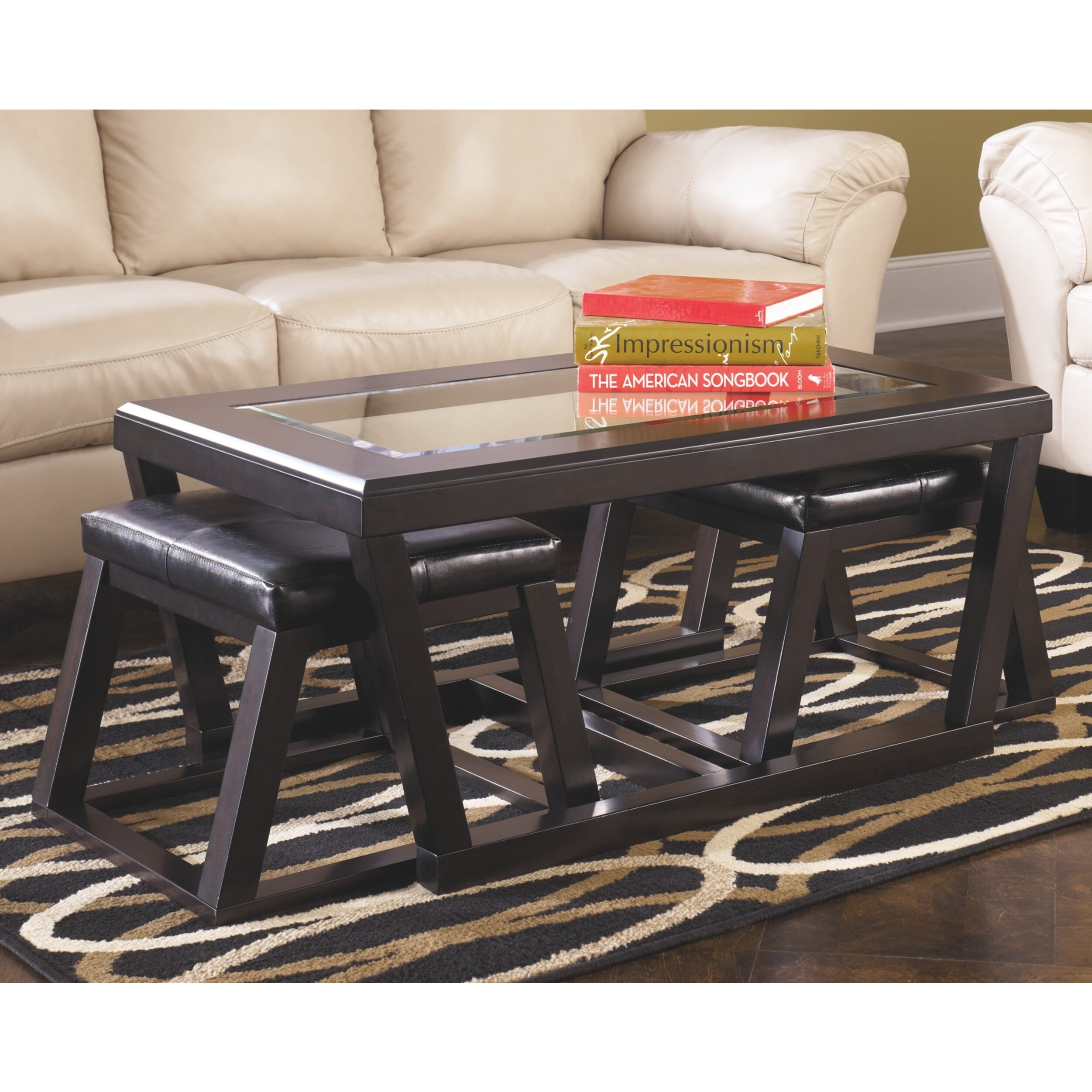 kelton 3 piece coffee table set