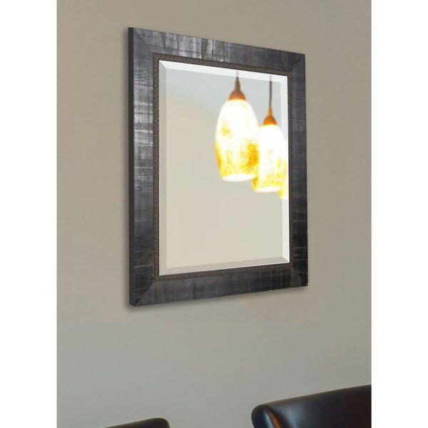 Shop American Made Rayne Tuscan Ebony Vanity Wall Mirror Free