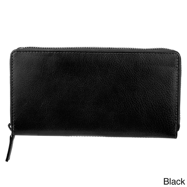 Bugatti Womens Identity Block Zip around Wallet   Shopping