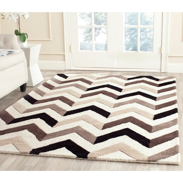 Shop Safavieh Handmade Moroccan Cambridge Ivory Black Wool Rug X On Sale Free