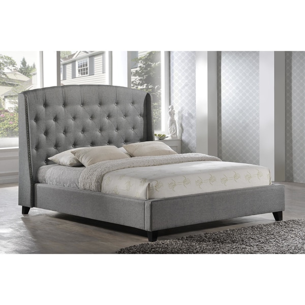 Shop LuXeo Laguna Tufted Upholstered Contemporary Grey Platform Bed   LuXeo Laguna Tufted Upholstered Contemporary Grey Platform Bed 8d777ad1 D81c 450b 93c4 140bb3fbea31 600 