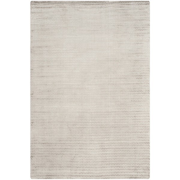 Shop Safavieh Handmade Mirage Modern Graphite Viscose Rug 8' x 10