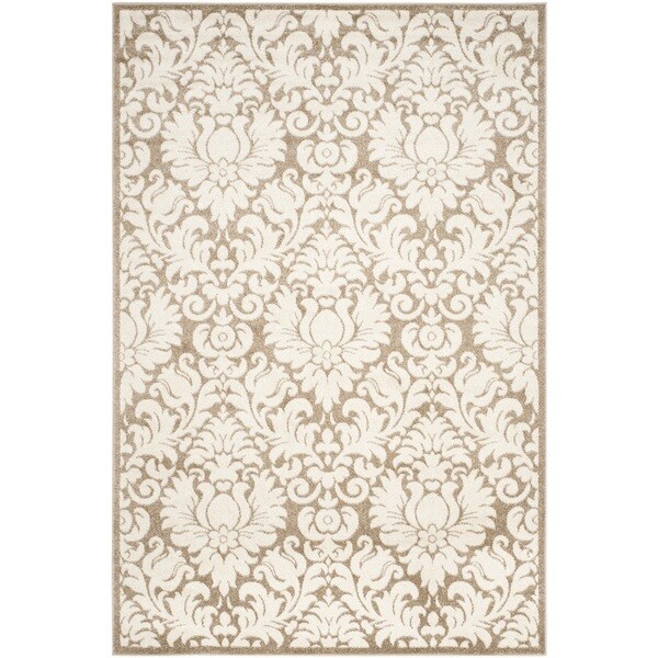 Safavieh Indoor/ Outdoor Amherst Wheat/ Beige Rug - 9' x 12'