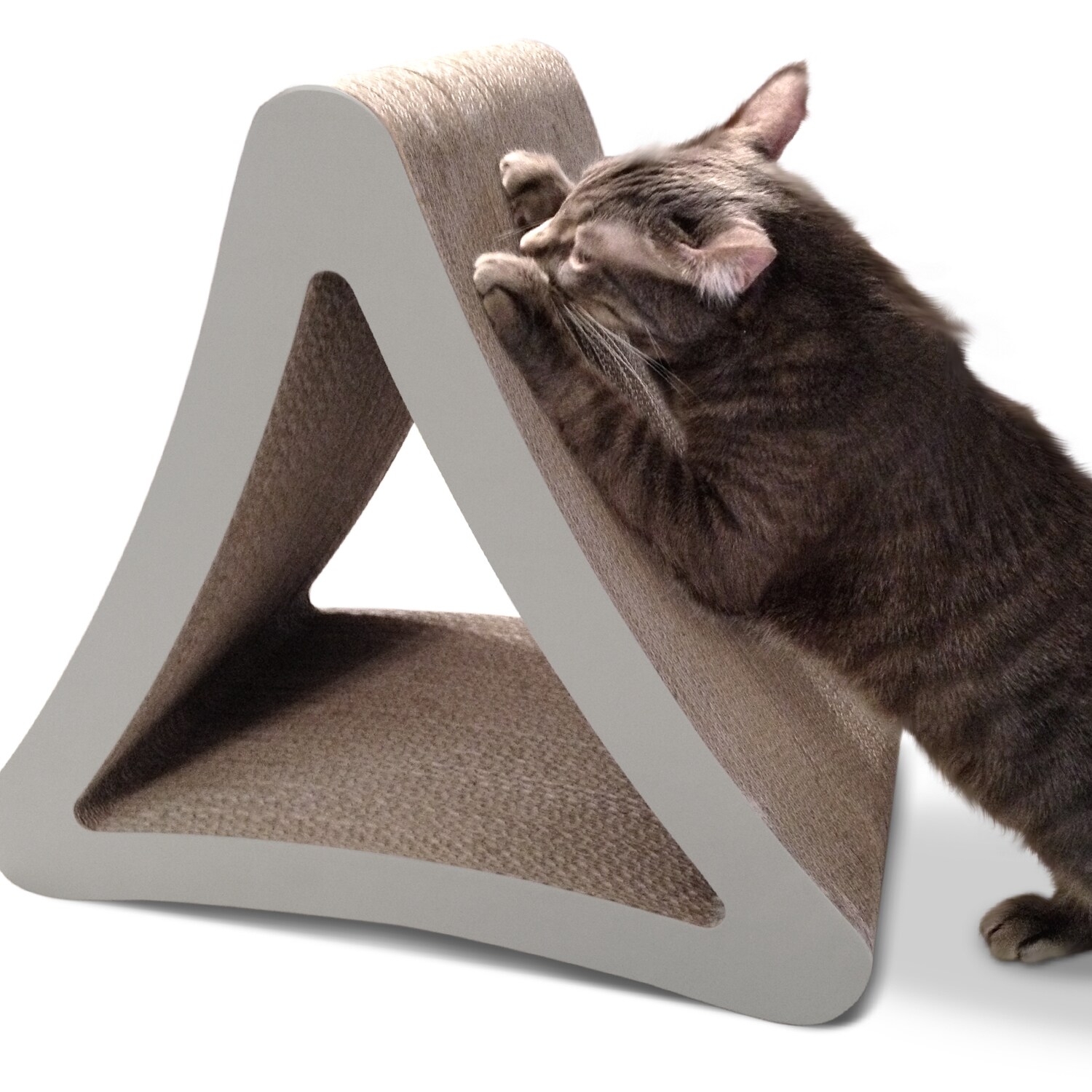 vertical cardboard cat scratcher