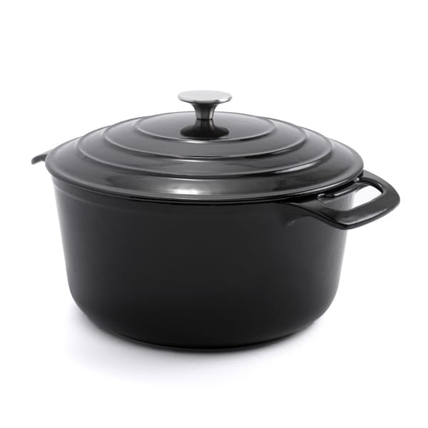 Shop Cook's Tools Cast Iron Porcelain Dutch Oven - On Sale - Free ...